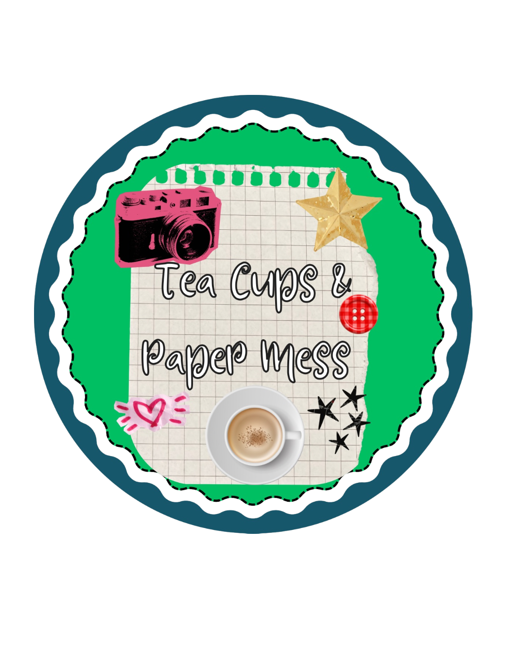 Tea Cups & Paper Mess